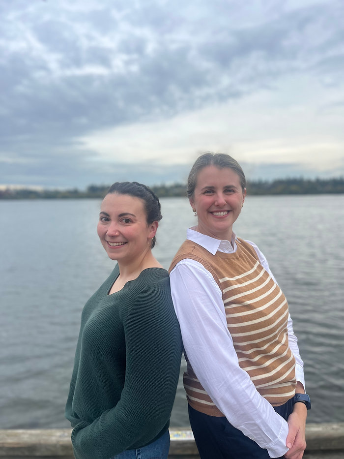 Nicole and Dani, co-owners of Woven Nutrition