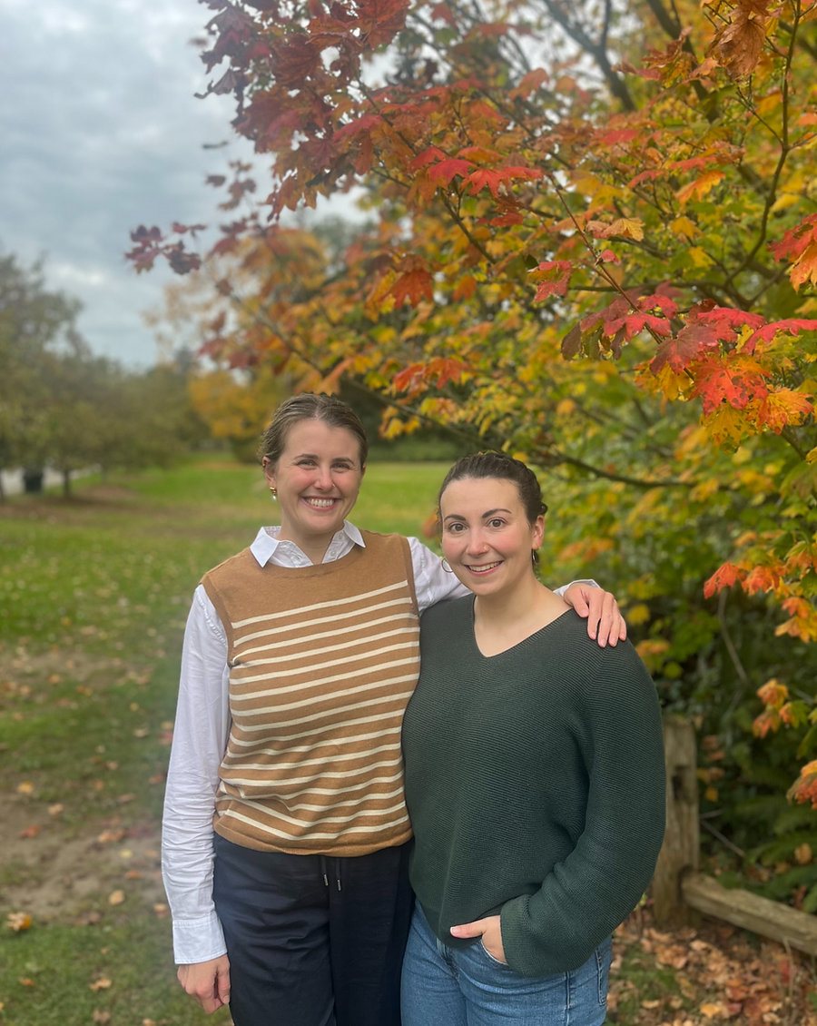 Nicole and Dani, co-owners of Woven Nutrition